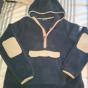 North Face Sherpa pull over